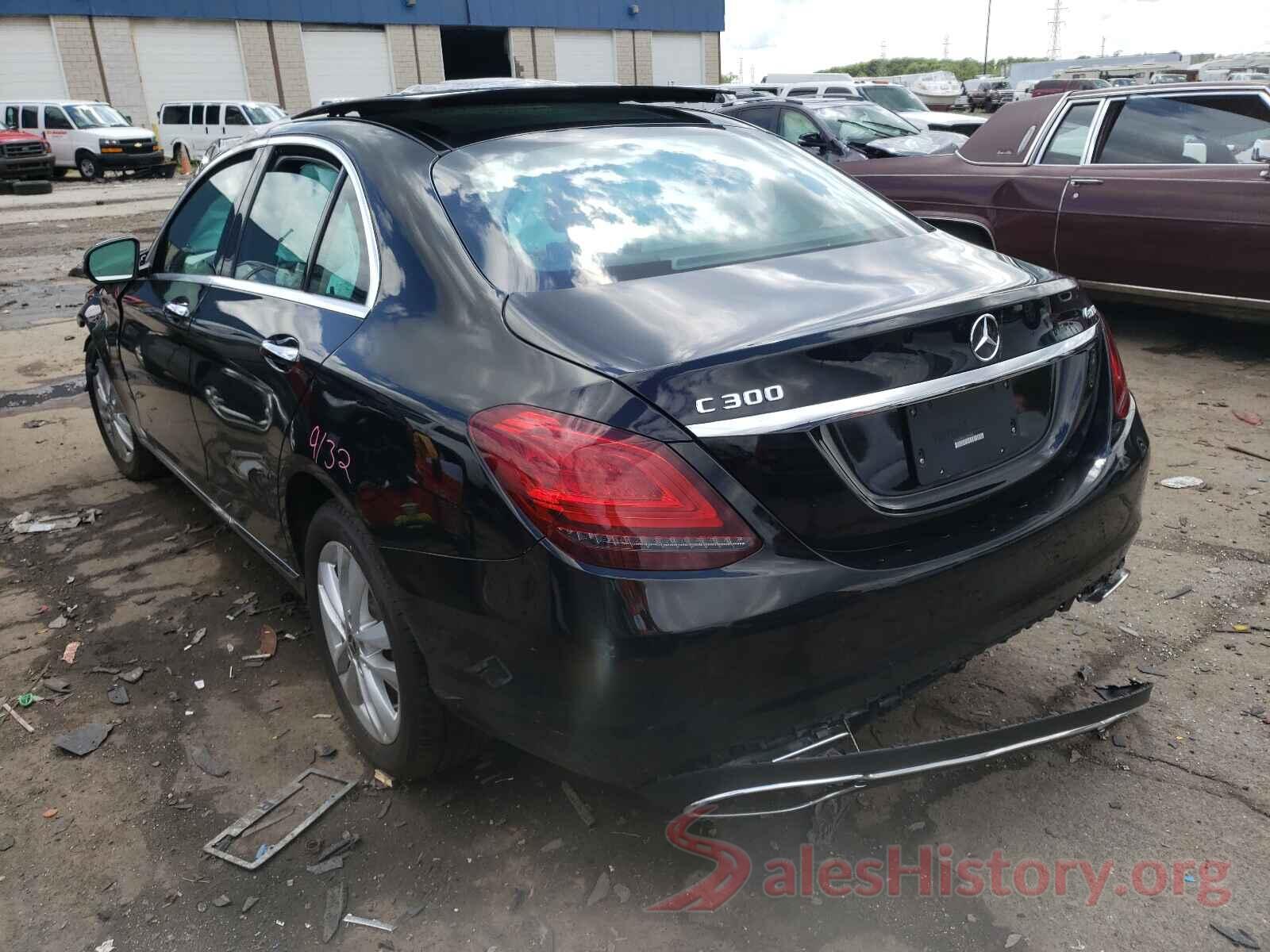 55SWF8EB1LU327464 2020 MERCEDES-BENZ C-CLASS