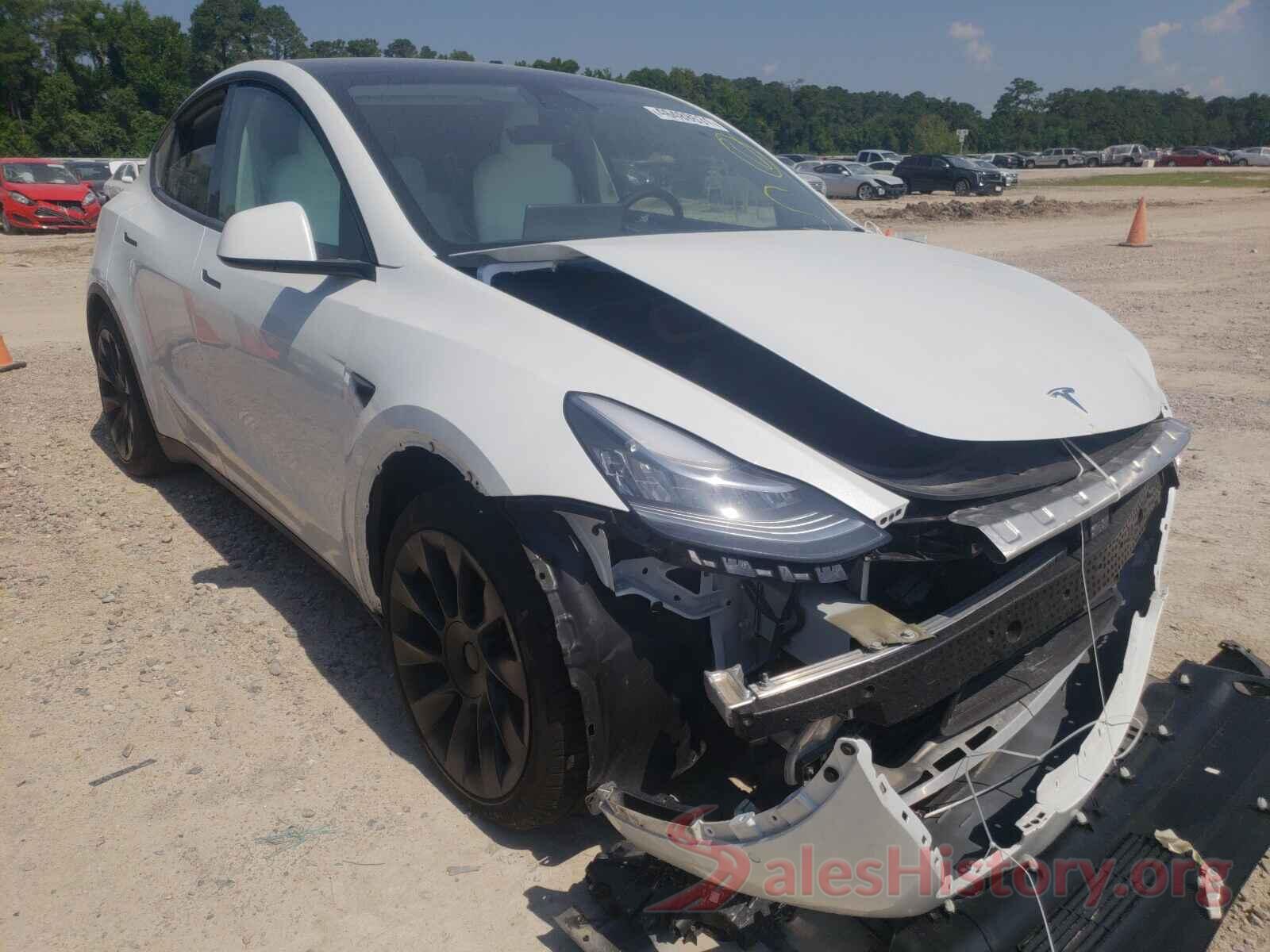 5YJYGDEE7MF100596 2021 TESLA MODEL Y