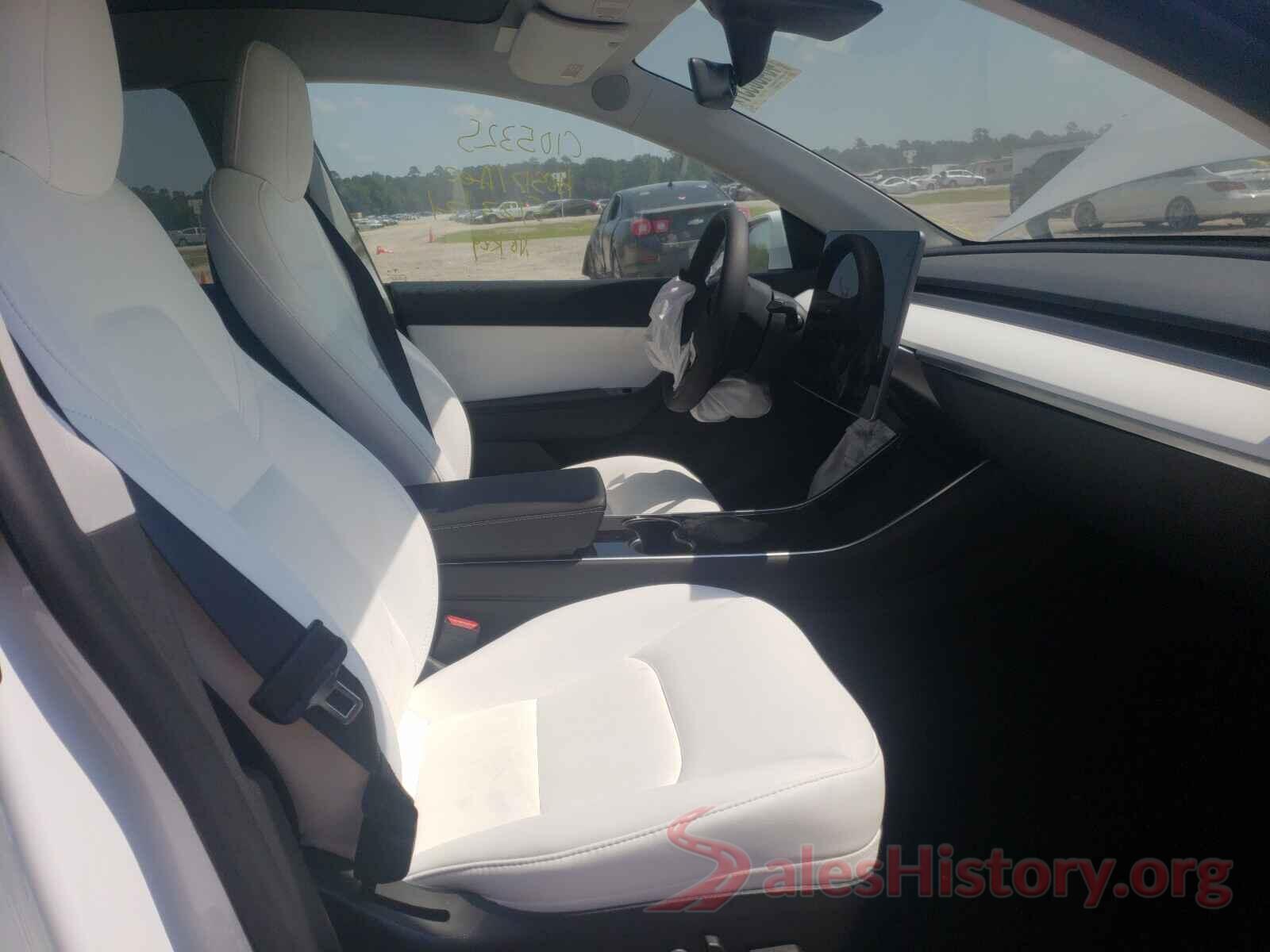 5YJYGDEE7MF100596 2021 TESLA MODEL Y