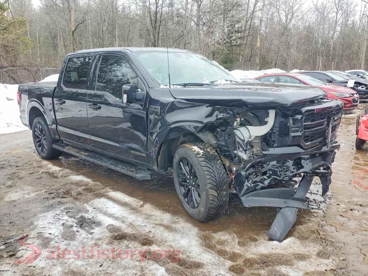 2025 FORD F150 VIN 1FTFW5LD8SFA88994, rear 3/4 view