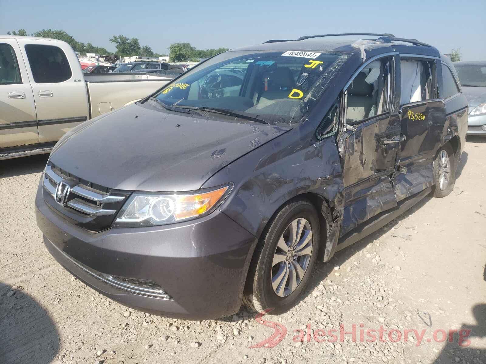 5FNRL5H64GB050206 2016 HONDA ODYSSEY