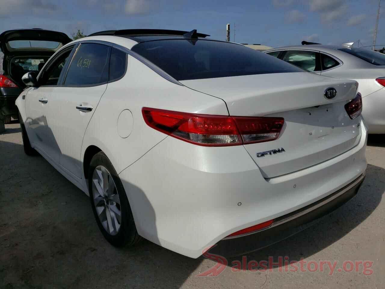 5XXGU4L37GG099537 2016 KIA OPTIMA