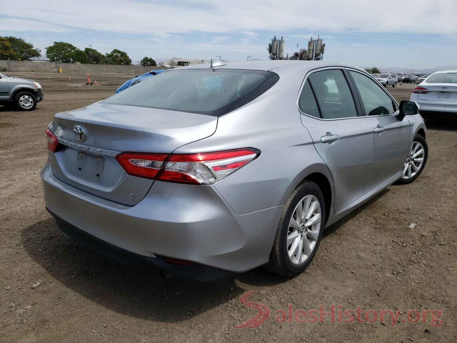 4T1B11HK0KU803447 2019 TOYOTA CAMRY