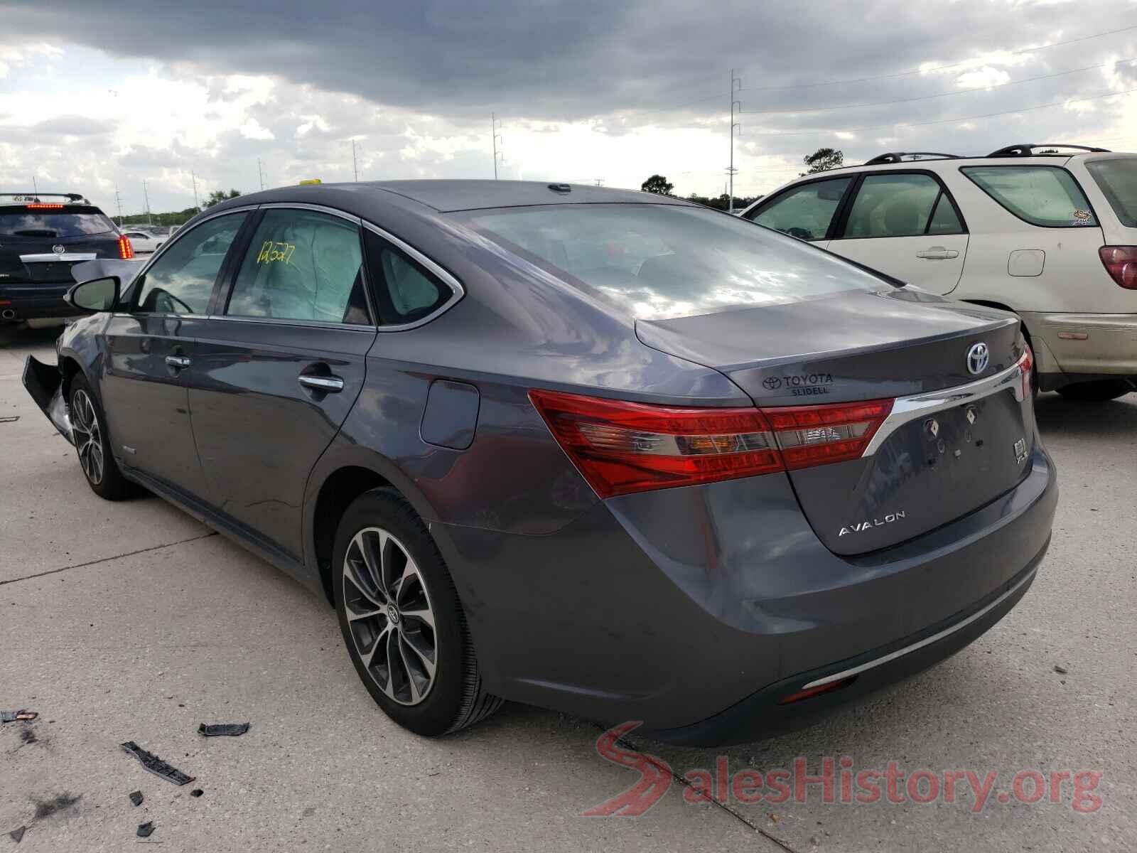 4T1BD1EB3GU051665 2016 TOYOTA AVALON