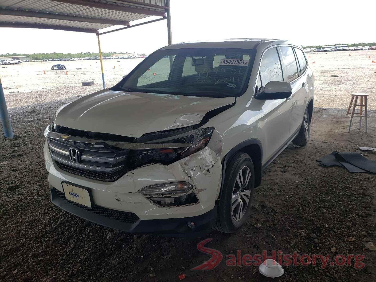 5FNYF5H58HB025241 2017 HONDA PILOT