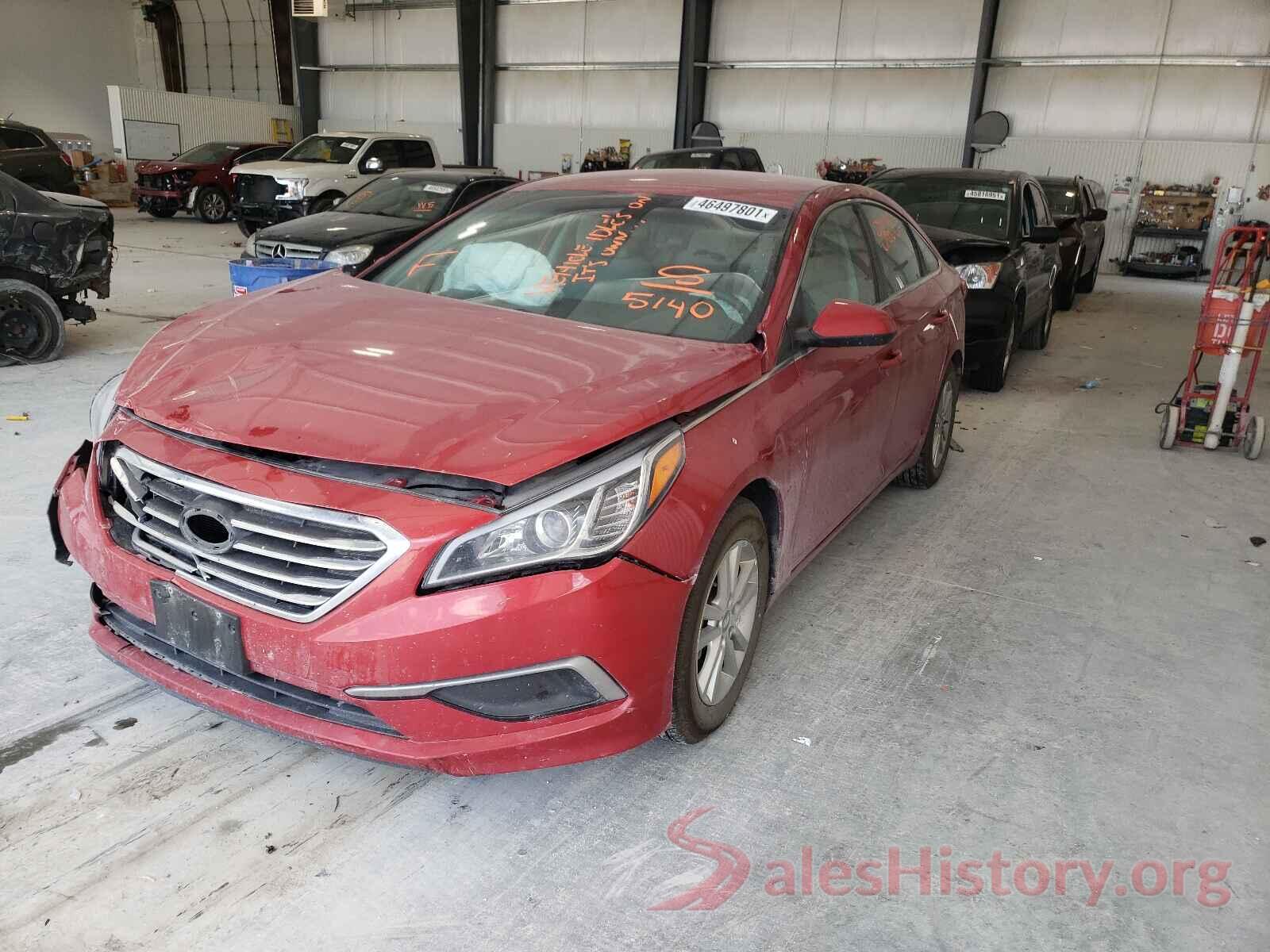 5NPE24AF6HH595140 2017 HYUNDAI SONATA