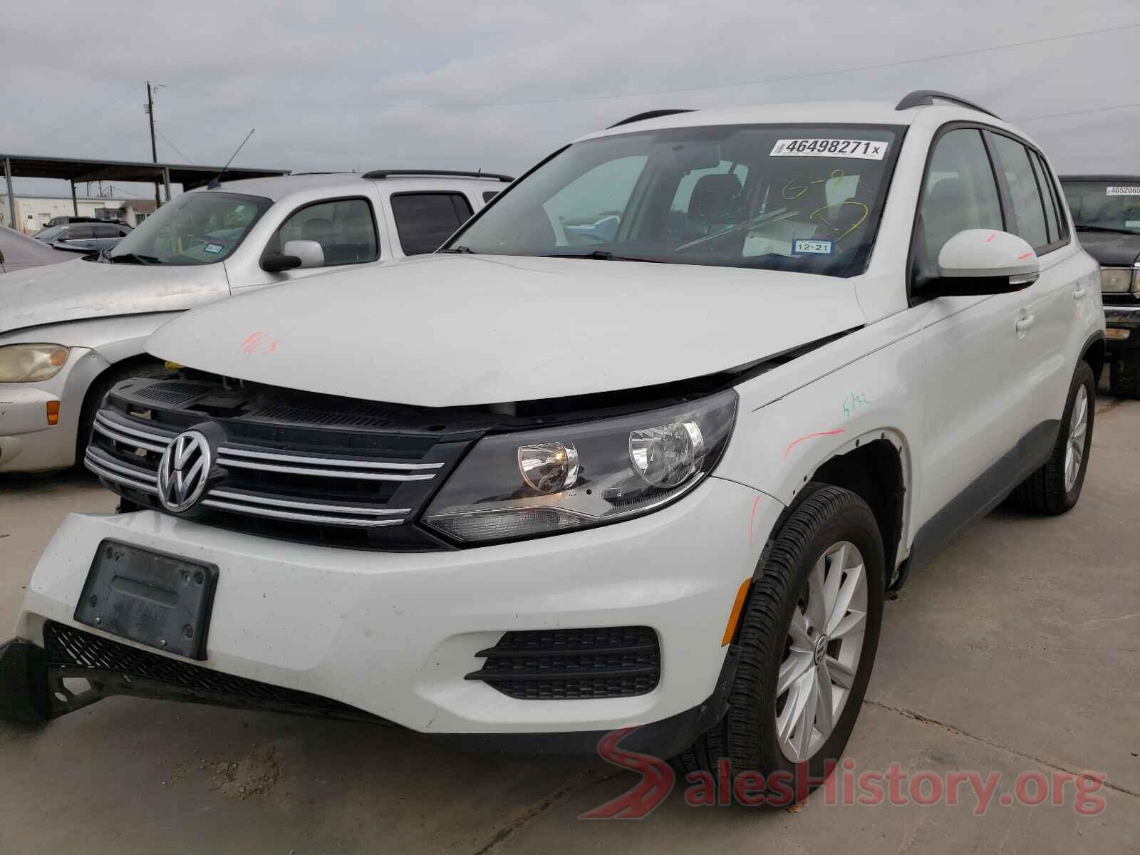 WVGAV7AXXHK046523 2017 VOLKSWAGEN TIGUAN