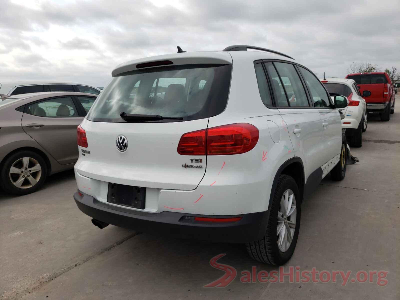 WVGAV7AXXHK046523 2017 VOLKSWAGEN TIGUAN