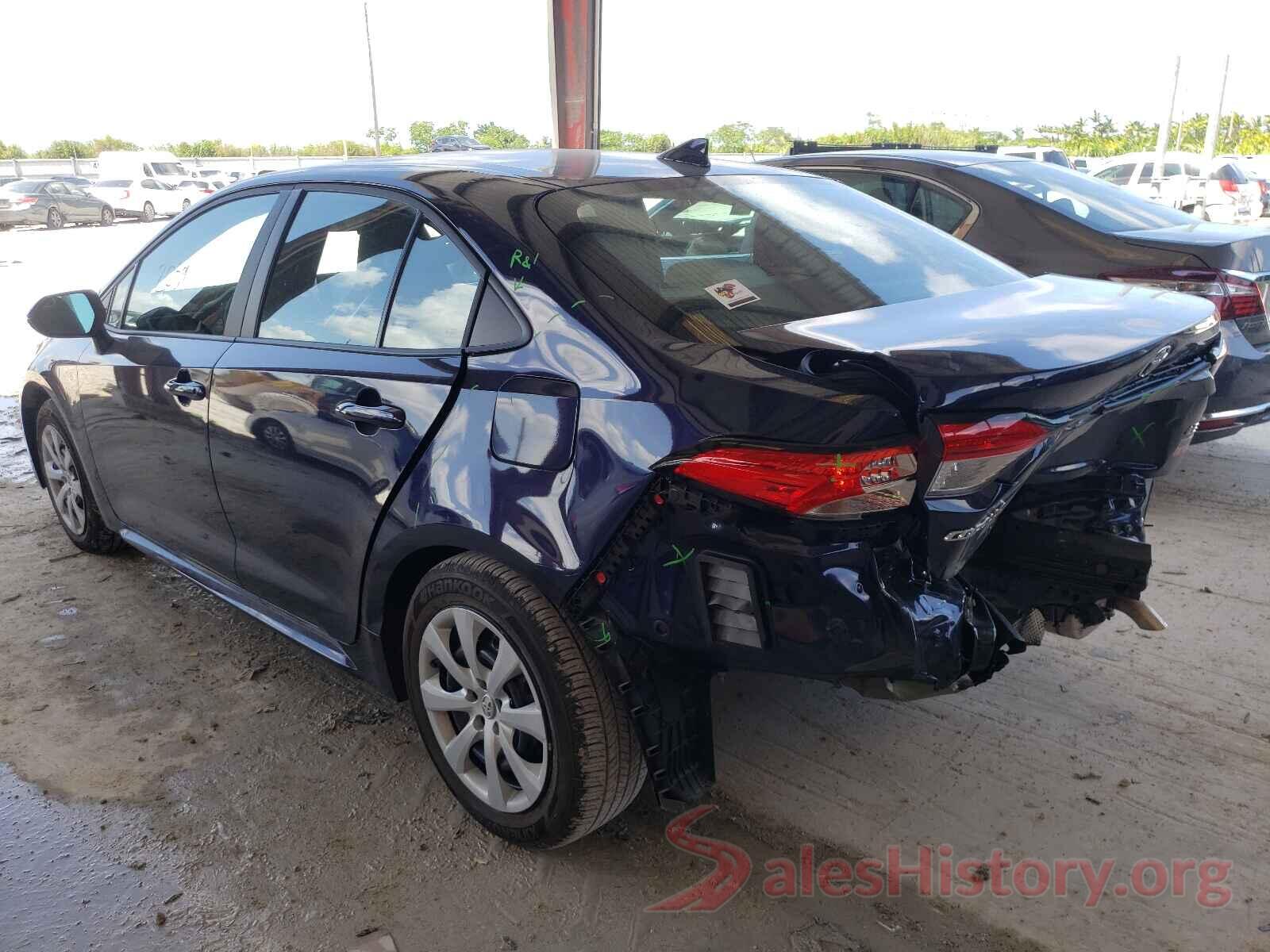 5YFEPMAE0MP234959 2021 TOYOTA COROLLA