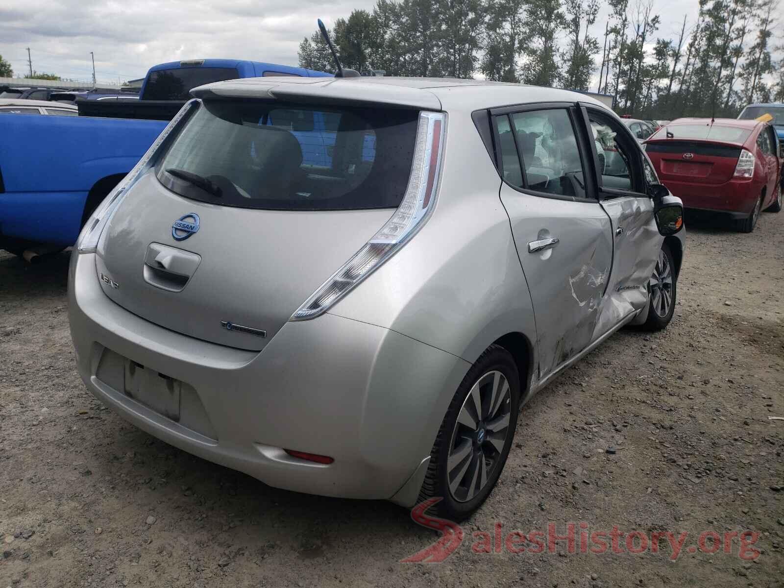 1N4AZ0CP2EC338790 2014 NISSAN LEAF