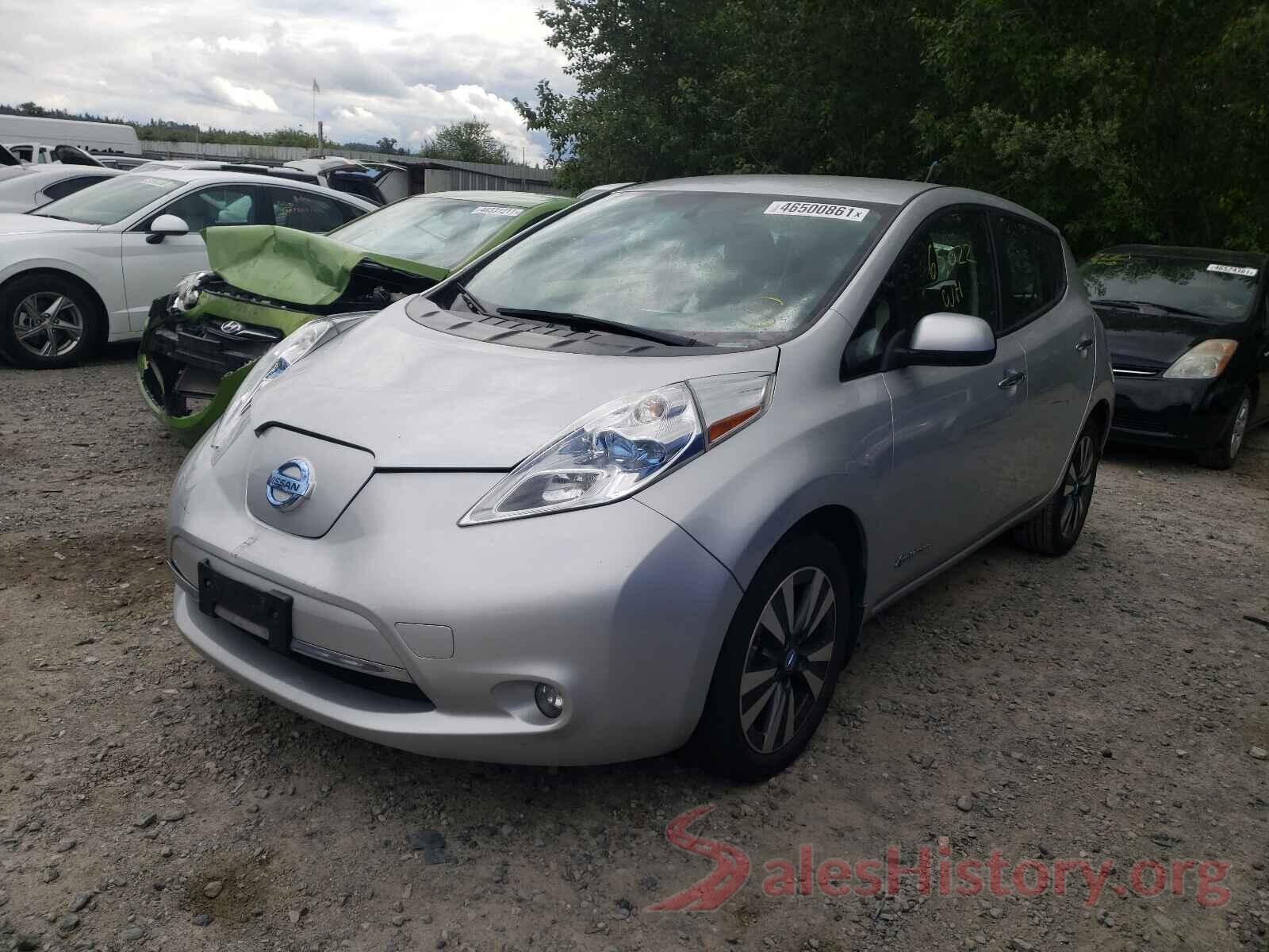 1N4AZ0CP2EC338790 2014 NISSAN LEAF