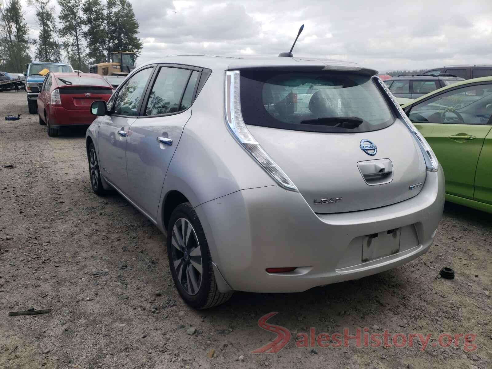 1N4AZ0CP2EC338790 2014 NISSAN LEAF