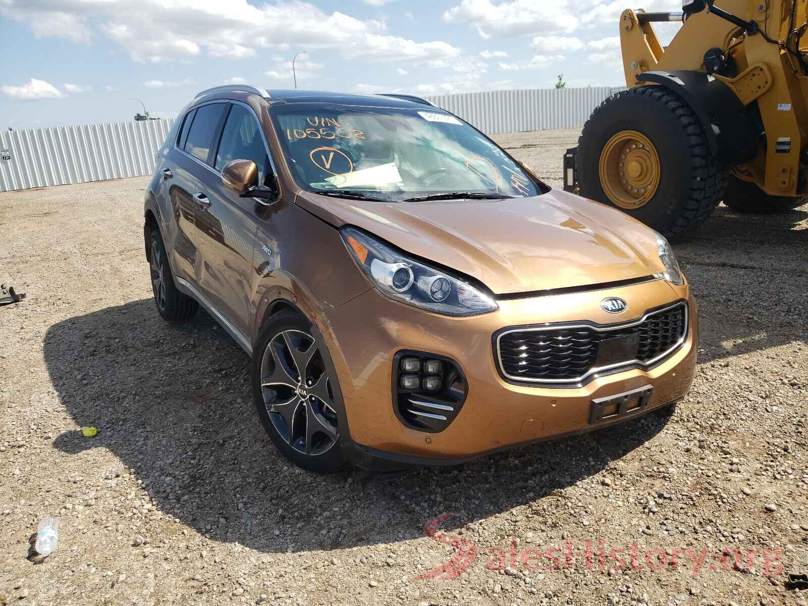 KNDPRCA66H7105508 2017 KIA SPORTAGE