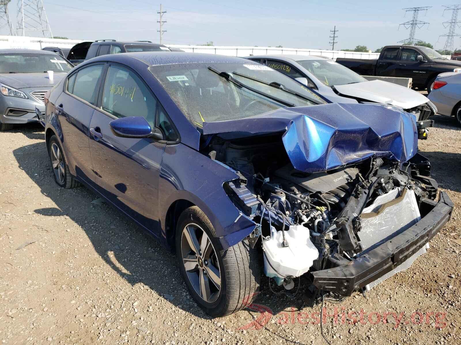 3KPFL4A71JE193062 2018 KIA FORTE