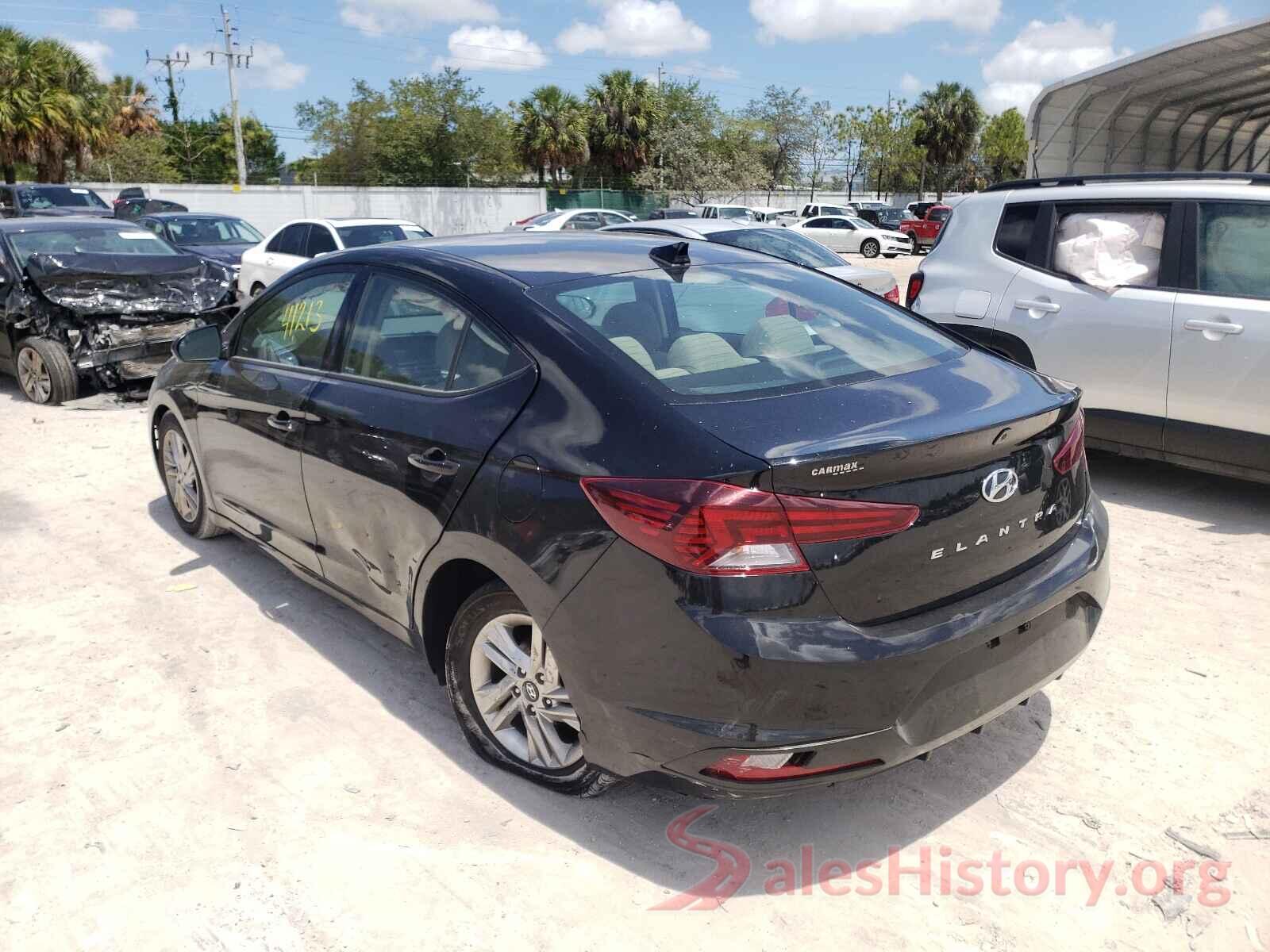 5NPD84LF2KH490321 2019 HYUNDAI ELANTRA