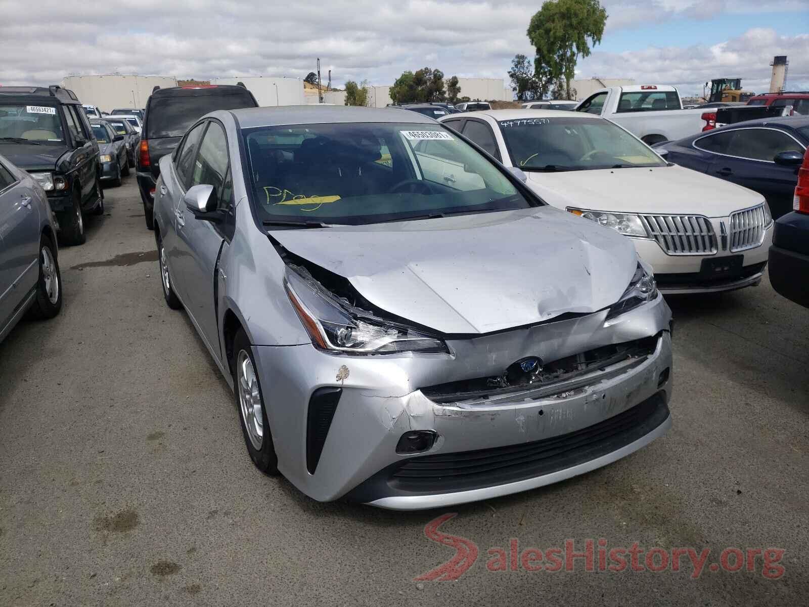 JTDKARFU6L3116844 2020 TOYOTA PRIUS