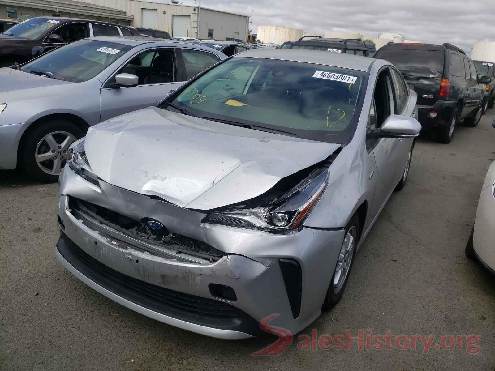 JTDKARFU6L3116844 2020 TOYOTA PRIUS