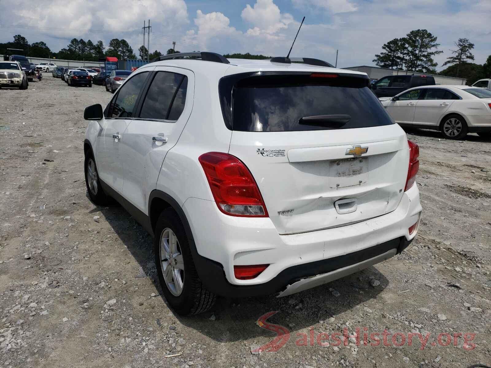 KL7CJLSB1KB790911 2019 CHEVROLET TRAX