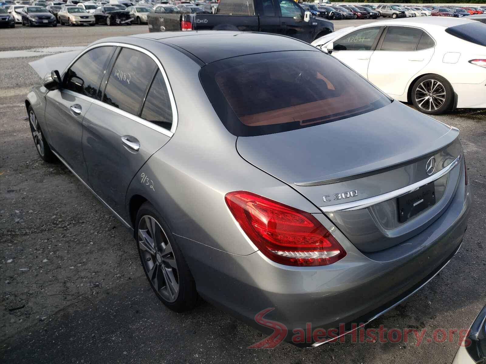 55SWF4JBXGU156296 2016 MERCEDES-BENZ C-CLASS