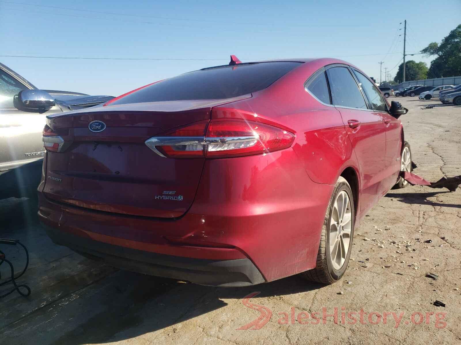 3FA6P0LU8KR242130 2019 FORD FUSION