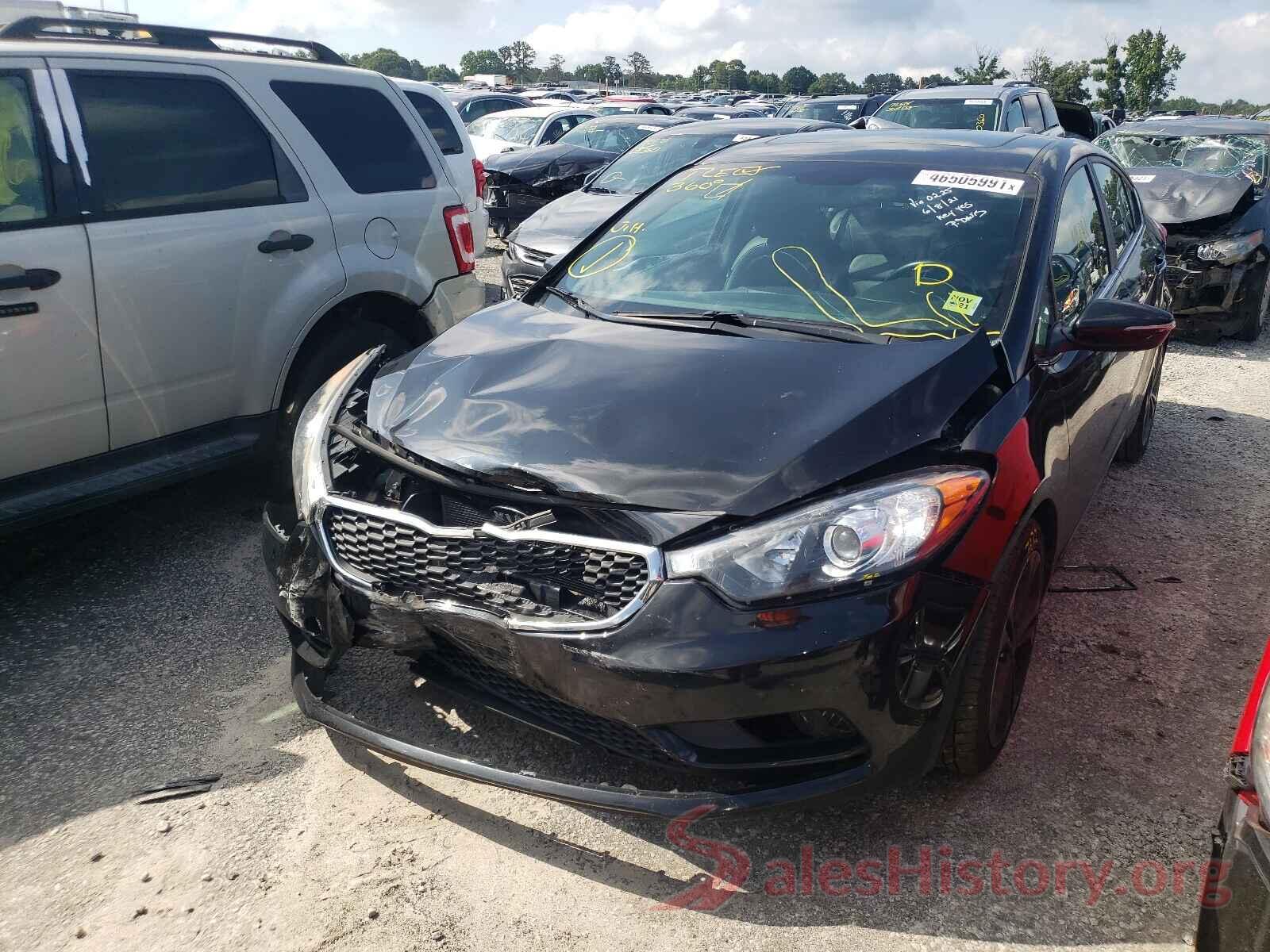 KNAFZ4A82G5550225 2016 KIA FORTE