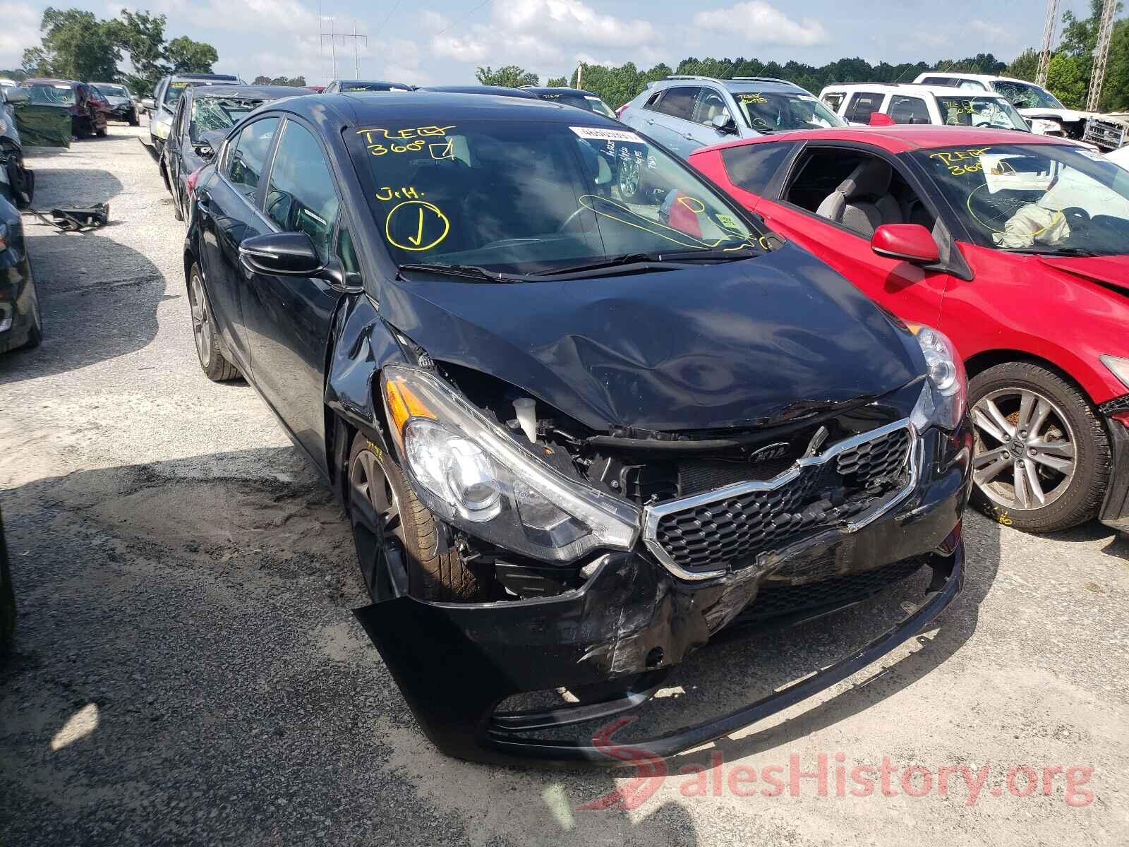 KNAFZ4A82G5550225 2016 KIA FORTE