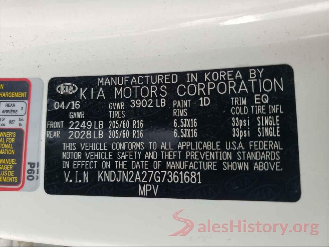 KNDJN2A27G7361681 2016 KIA SOUL