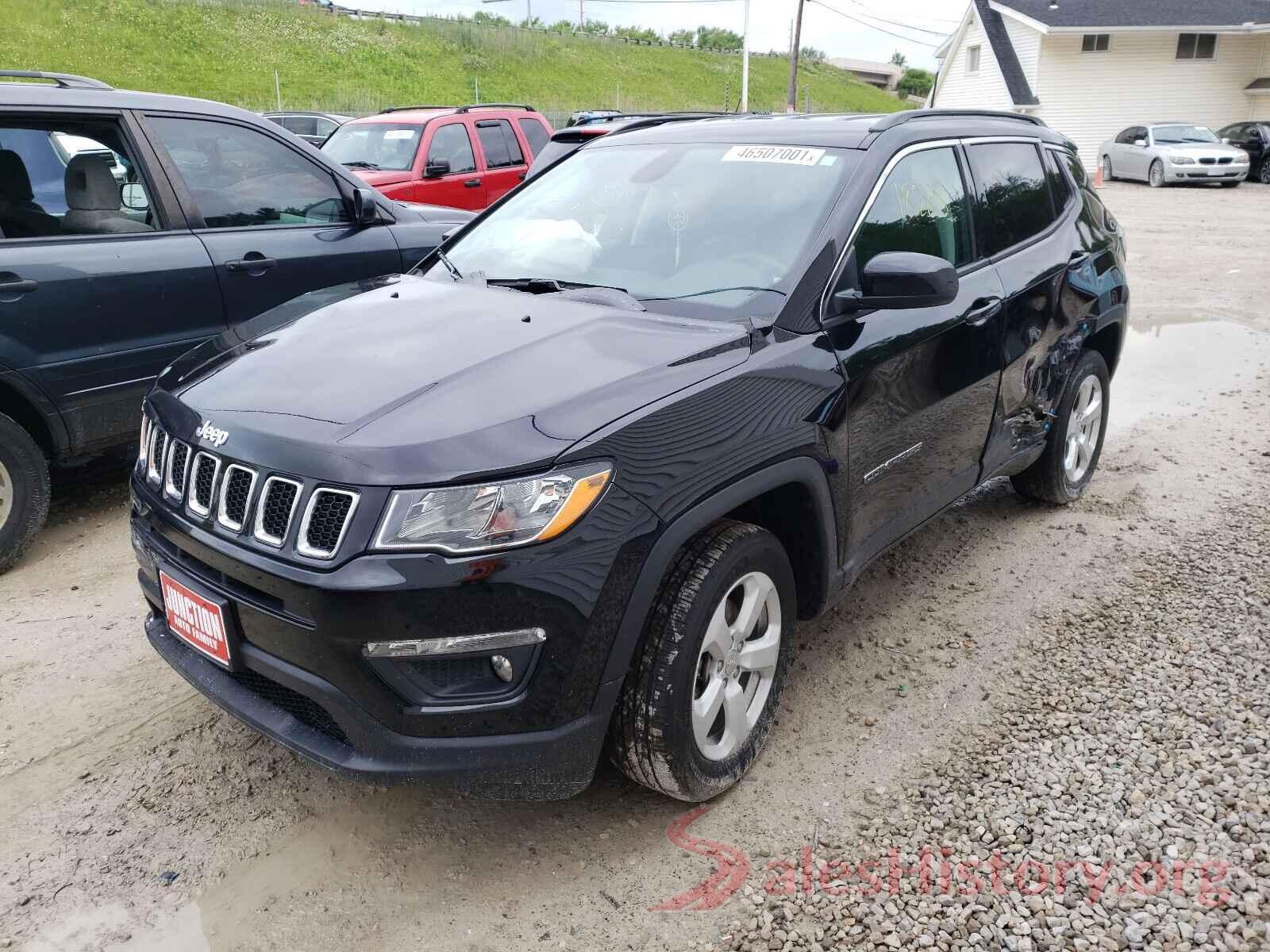 3C4NJDBB9LT139124 2020 JEEP COMPASS