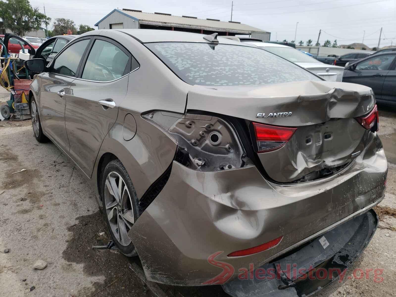 5NPDH4AE4GH772493 2016 HYUNDAI ELANTRA