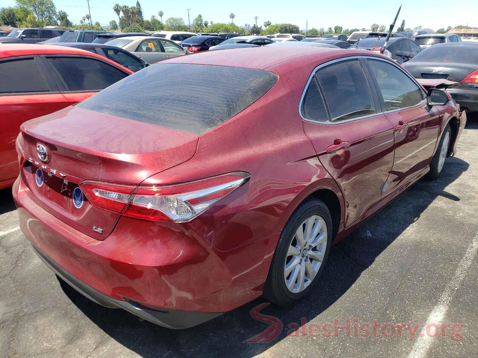 4T1B11HKXJU595477 2018 TOYOTA CAMRY