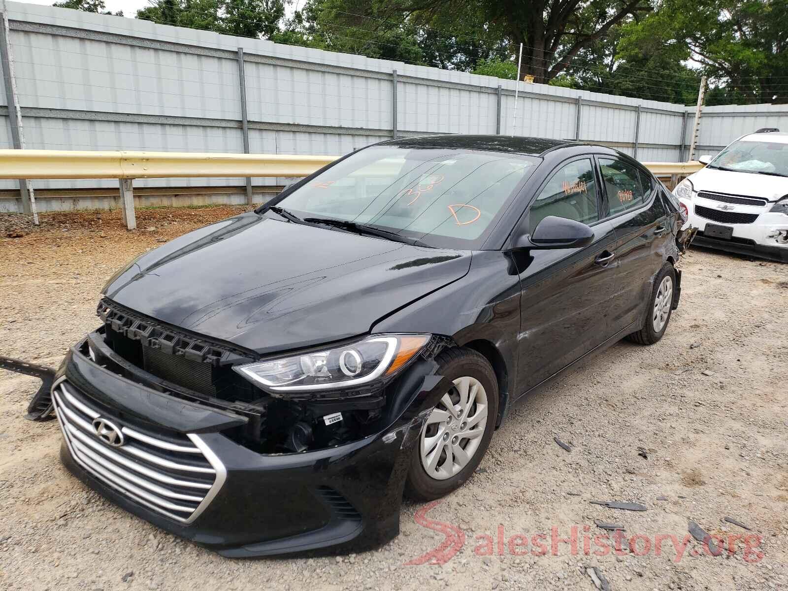 5NPD74LF4HH194700 2017 HYUNDAI ELANTRA