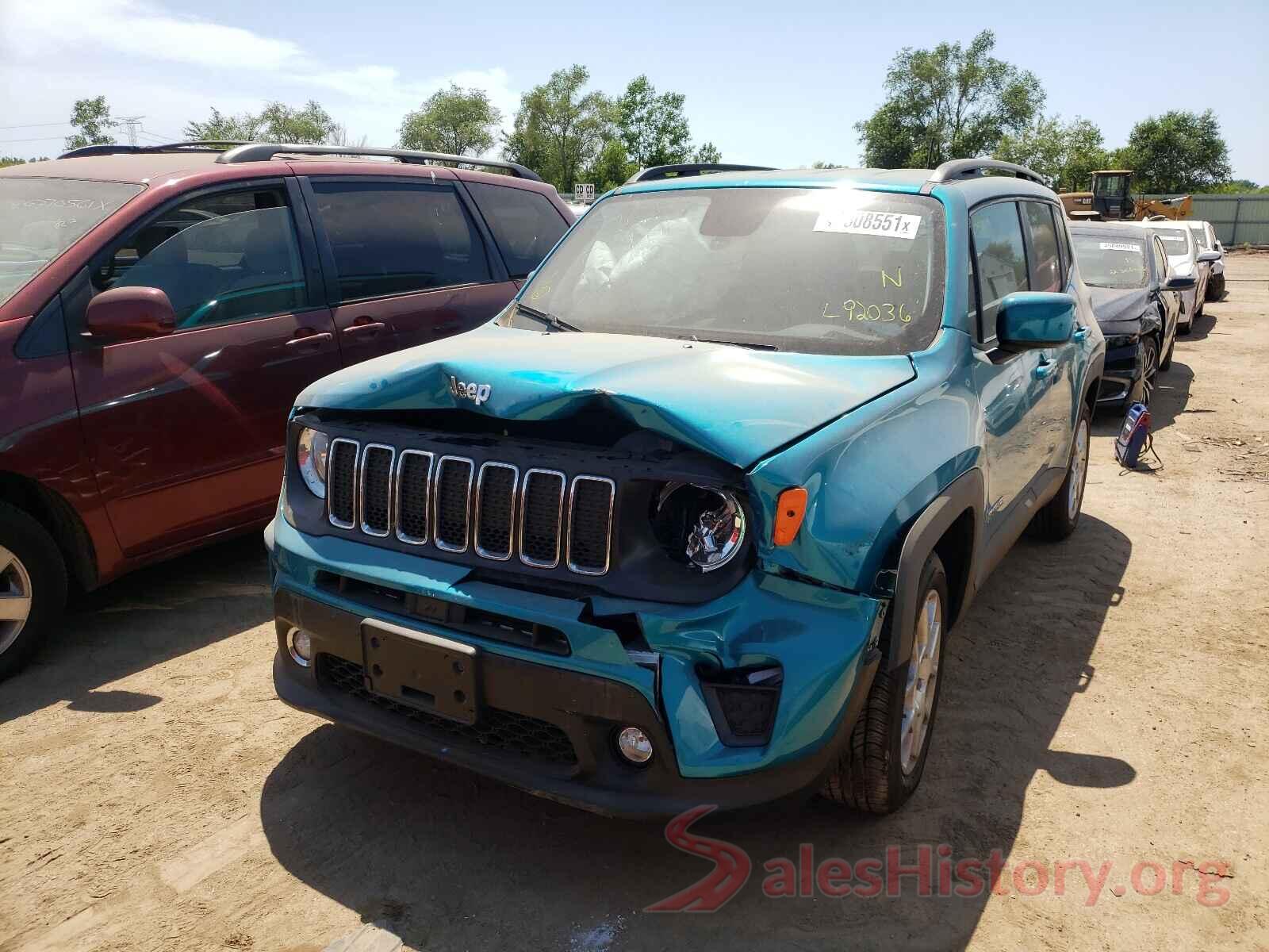 ZACNJABB1LPL92036 2020 JEEP RENEGADE