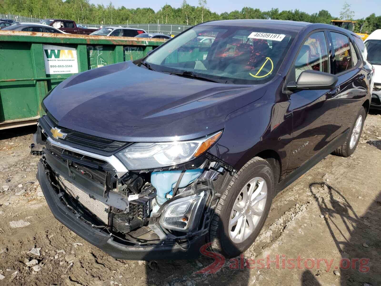 3GNAXHEV8KL263160 2019 CHEVROLET EQUINOX