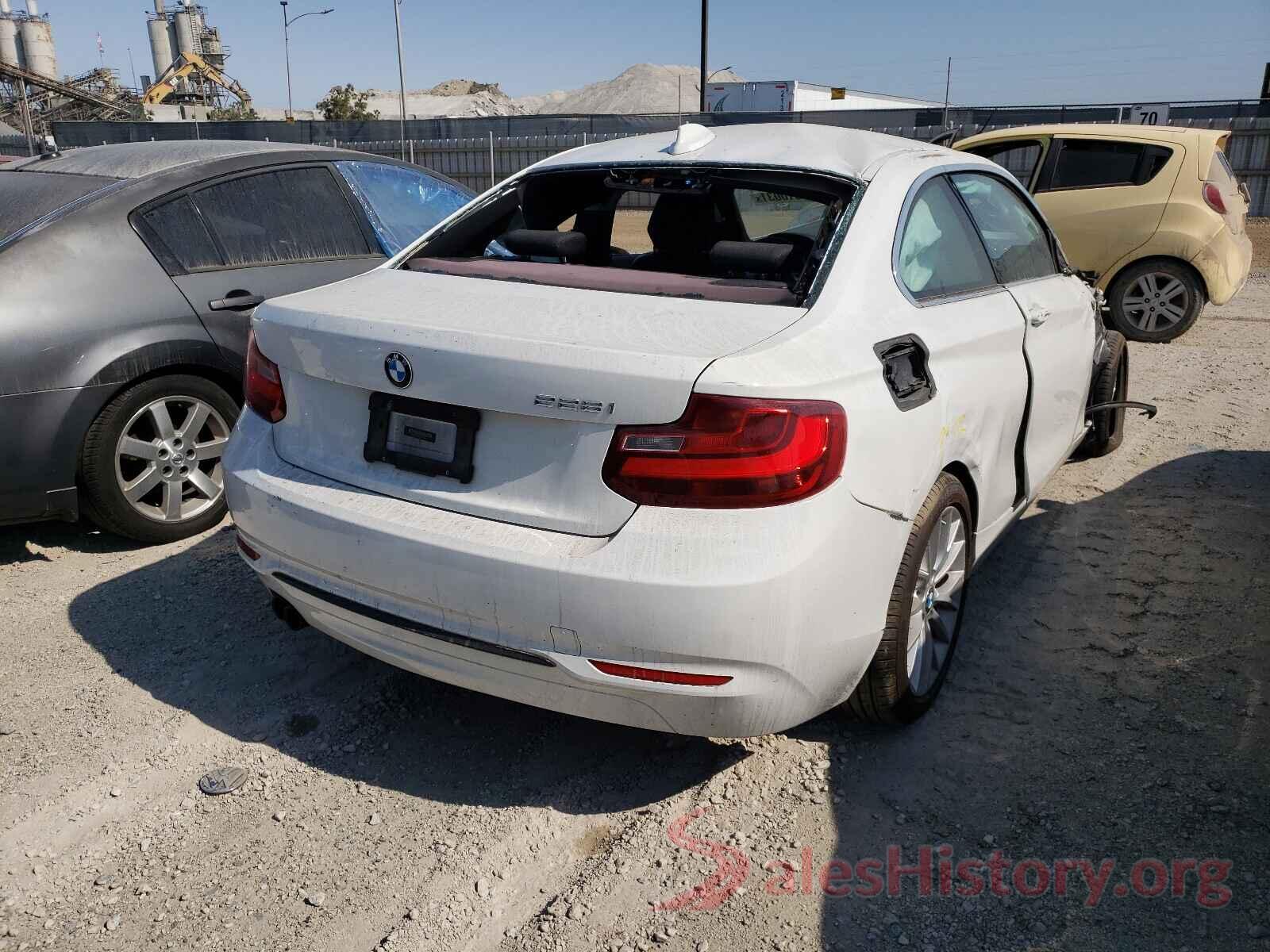 WBA1F9C52GV545254 2016 BMW 2 SERIES