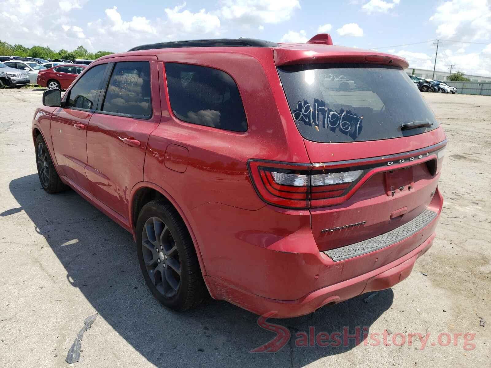 1C4SDHCT6HC732709 2017 DODGE DURANGO