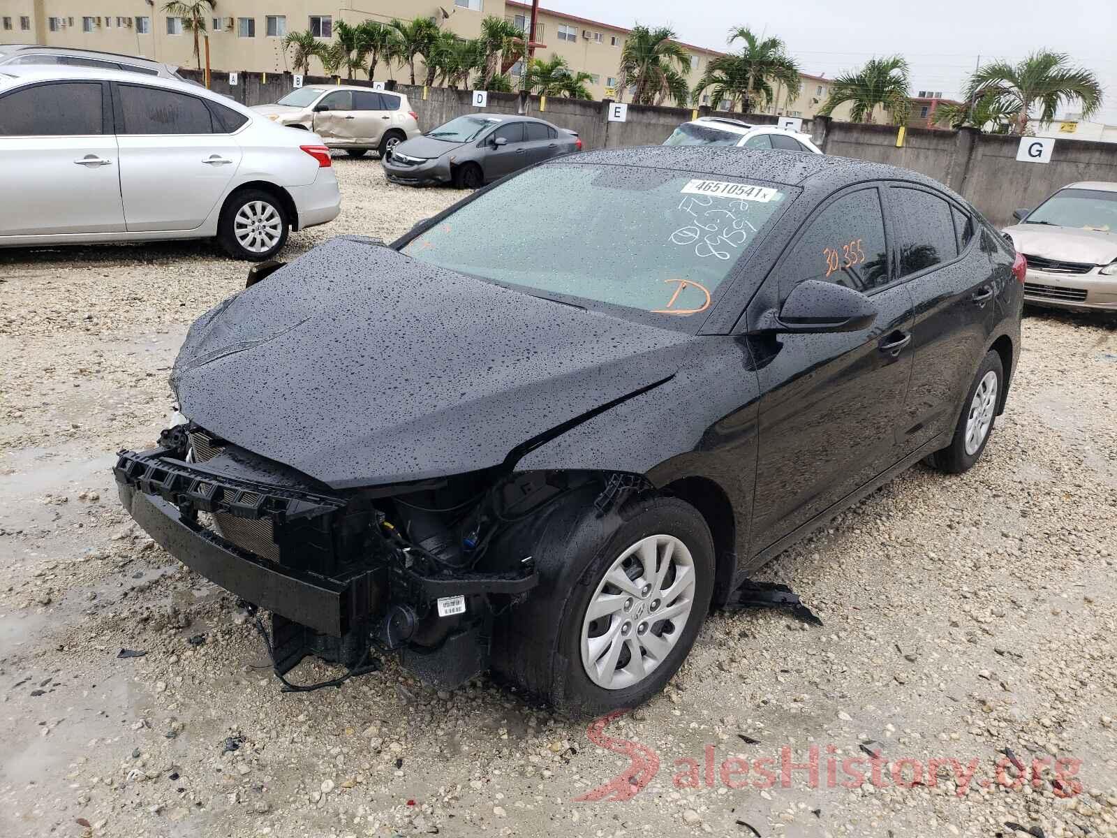 5NPD74LF1JH289592 2018 HYUNDAI ELANTRA