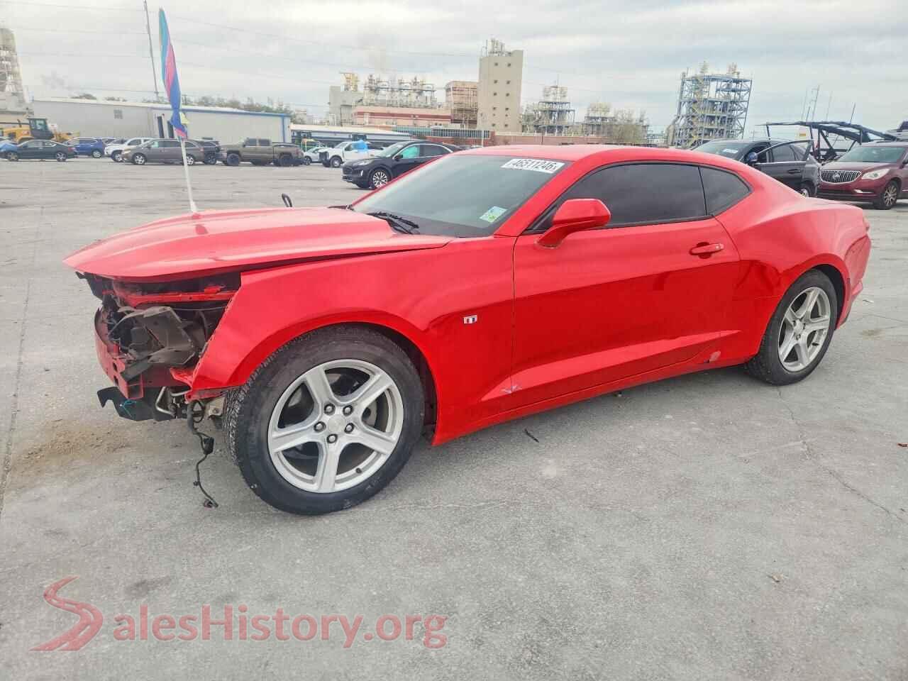 2020 CHEVROLET CAMARO VIN 1G1FB1RS2L0116635, auction photo