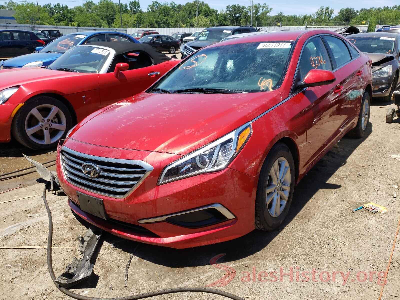 5NPE24AF3HH520122 2017 HYUNDAI SONATA