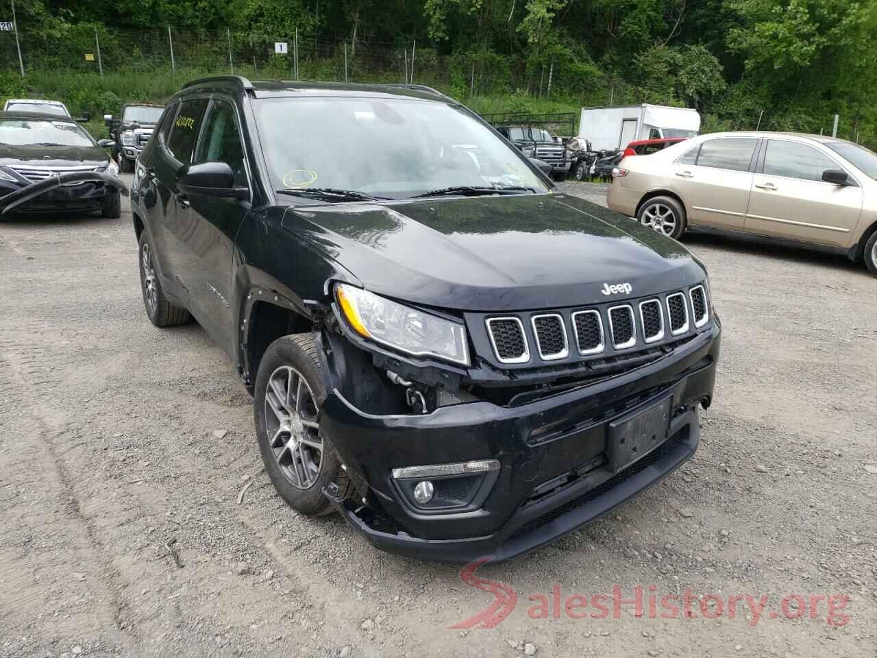 3C4NJDBBXJT200624 2018 JEEP COMPASS