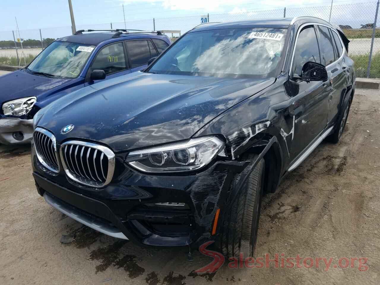 5UXTY3C03LLU69586 2020 BMW X3