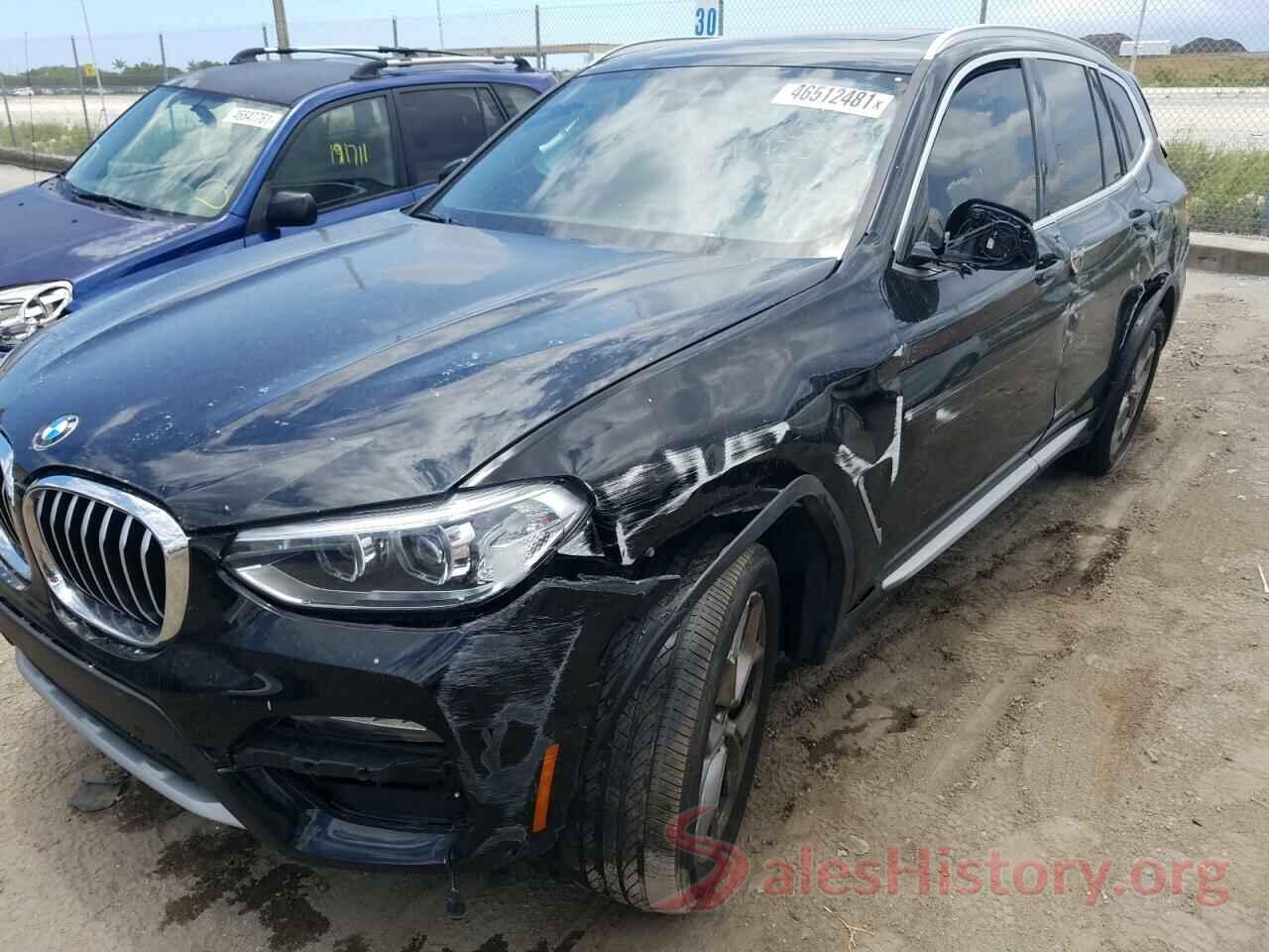 5UXTY3C03LLU69586 2020 BMW X3