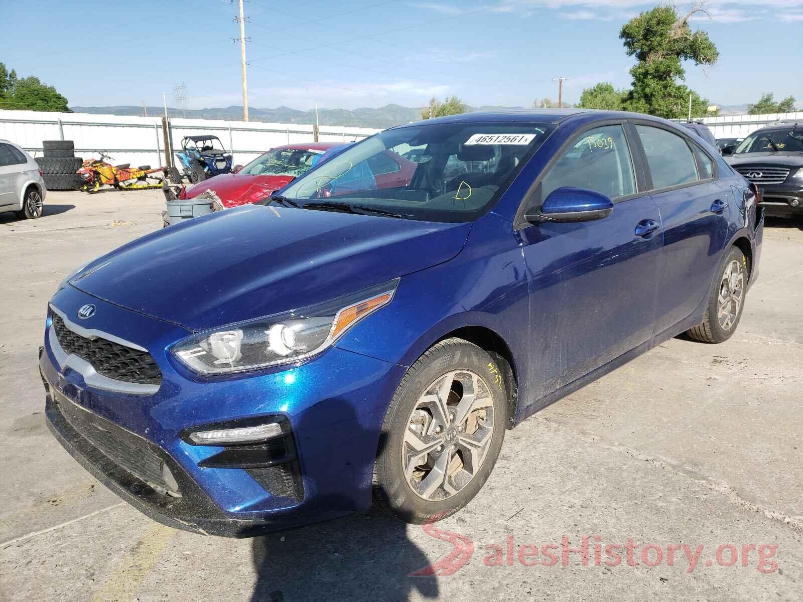 3KPF24AD4LE262421 2020 KIA FORTE