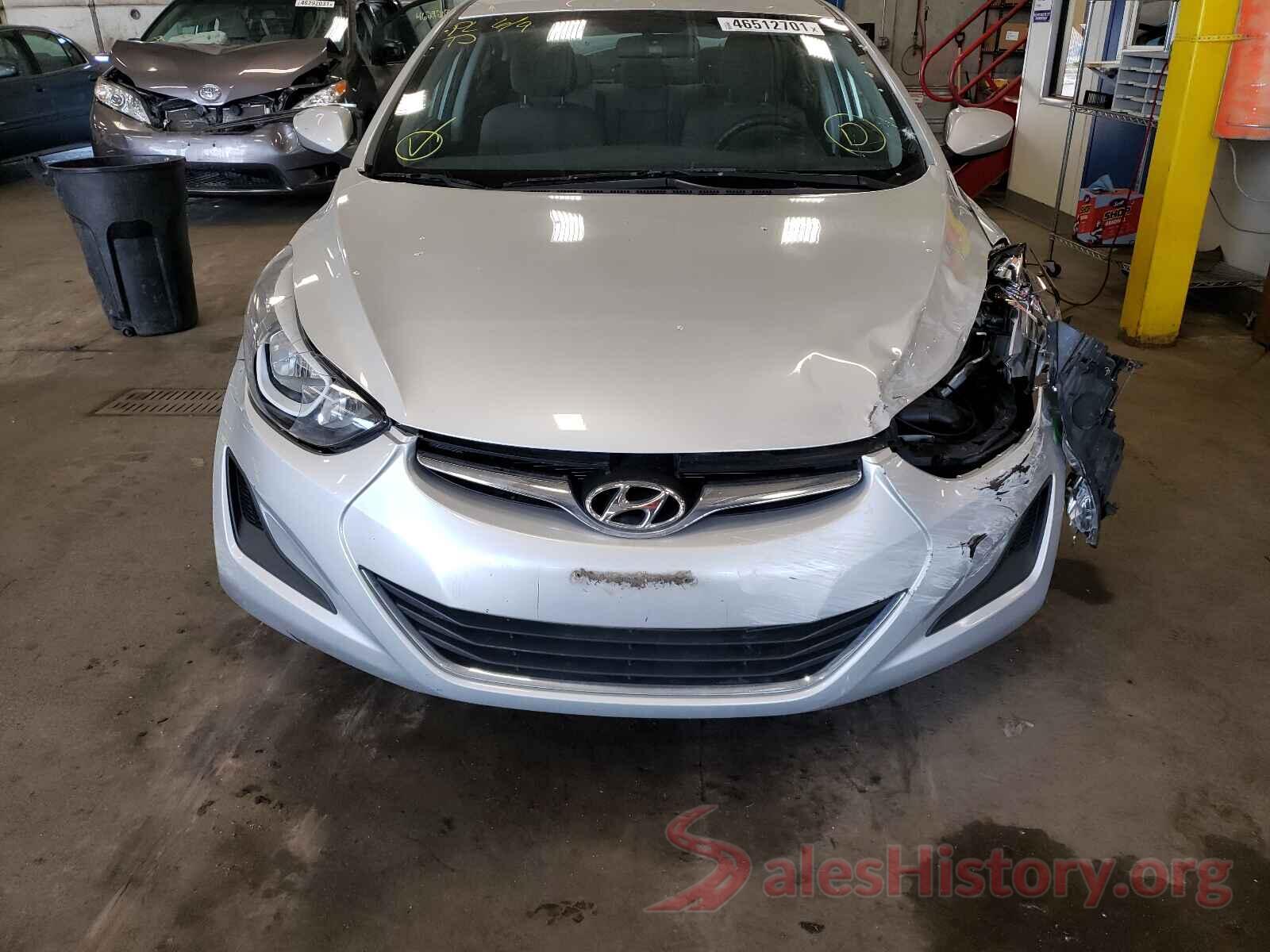 5NPDH4AE2GH703348 2016 HYUNDAI ELANTRA