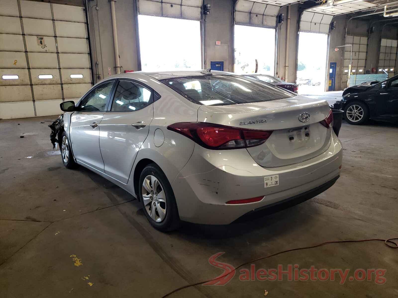 5NPDH4AE2GH703348 2016 HYUNDAI ELANTRA