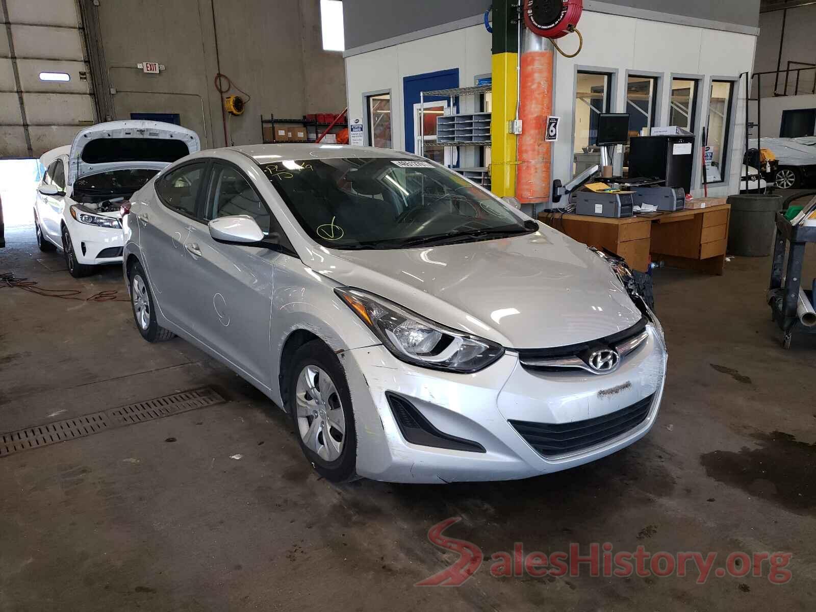 5NPDH4AE2GH703348 2016 HYUNDAI ELANTRA