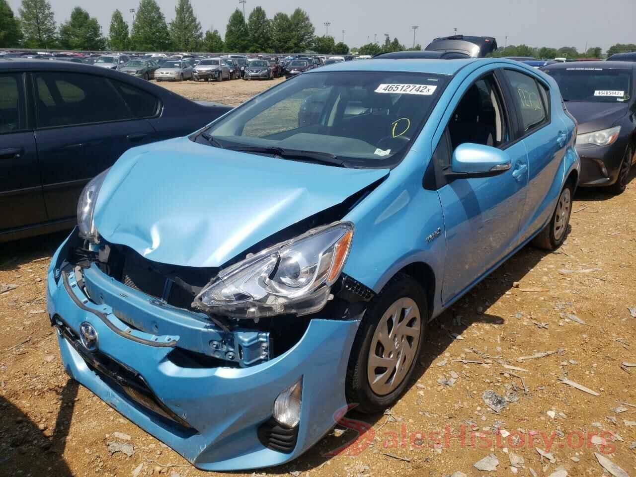 JTDKDTB39G1133043 2016 TOYOTA PRIUS