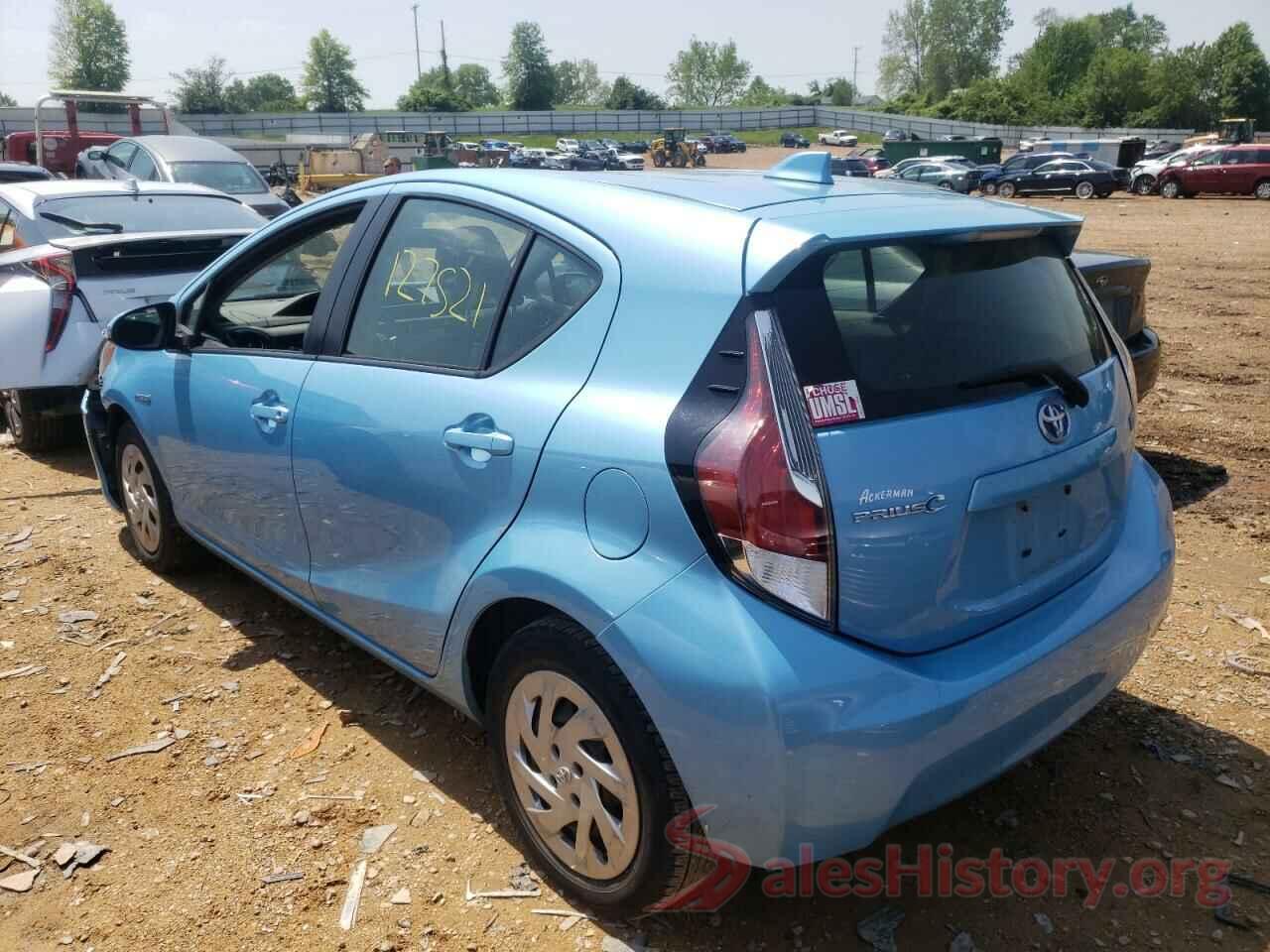 JTDKDTB39G1133043 2016 TOYOTA PRIUS