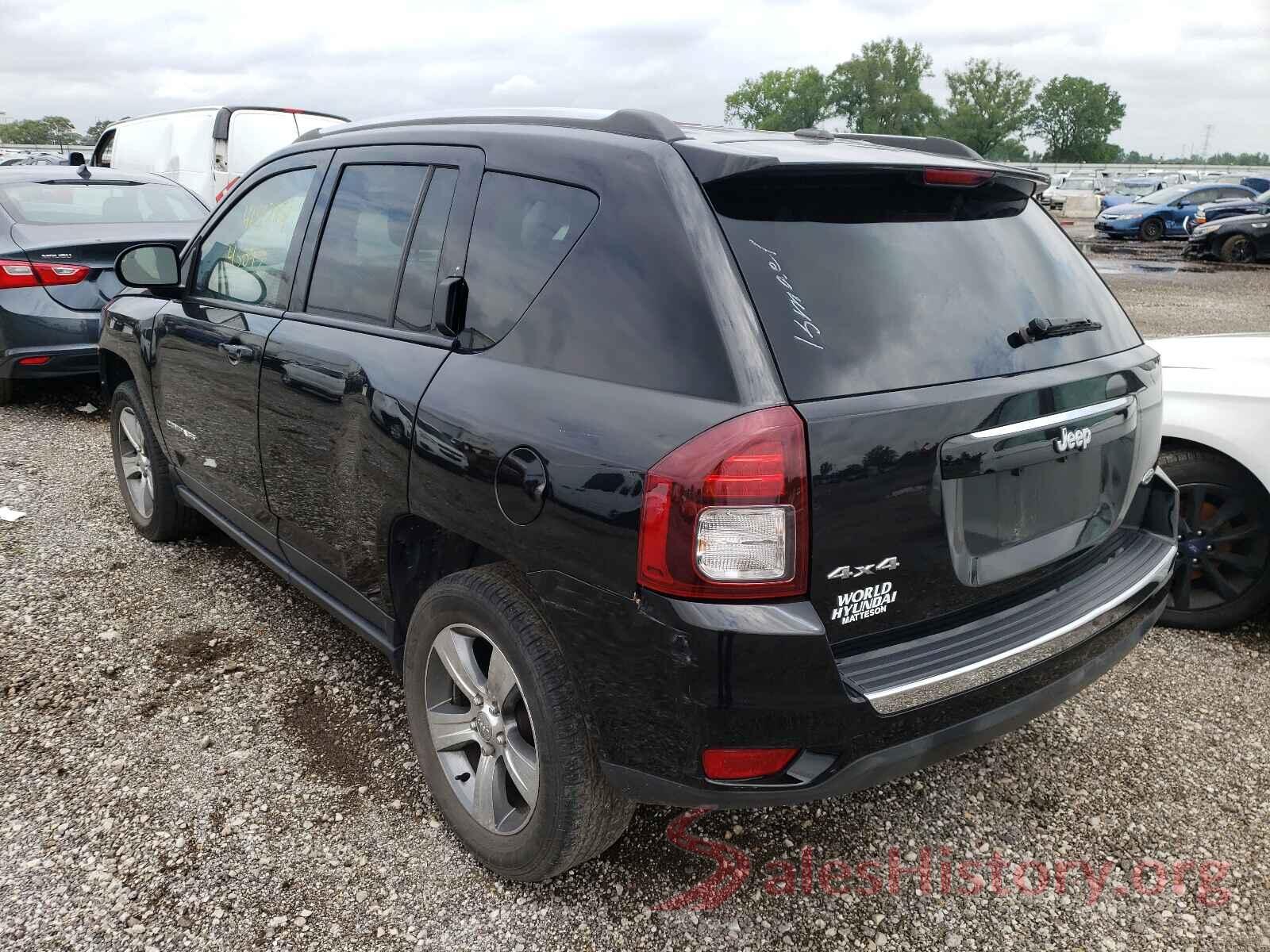 1C4NJDEB0HD169850 2017 JEEP COMPASS