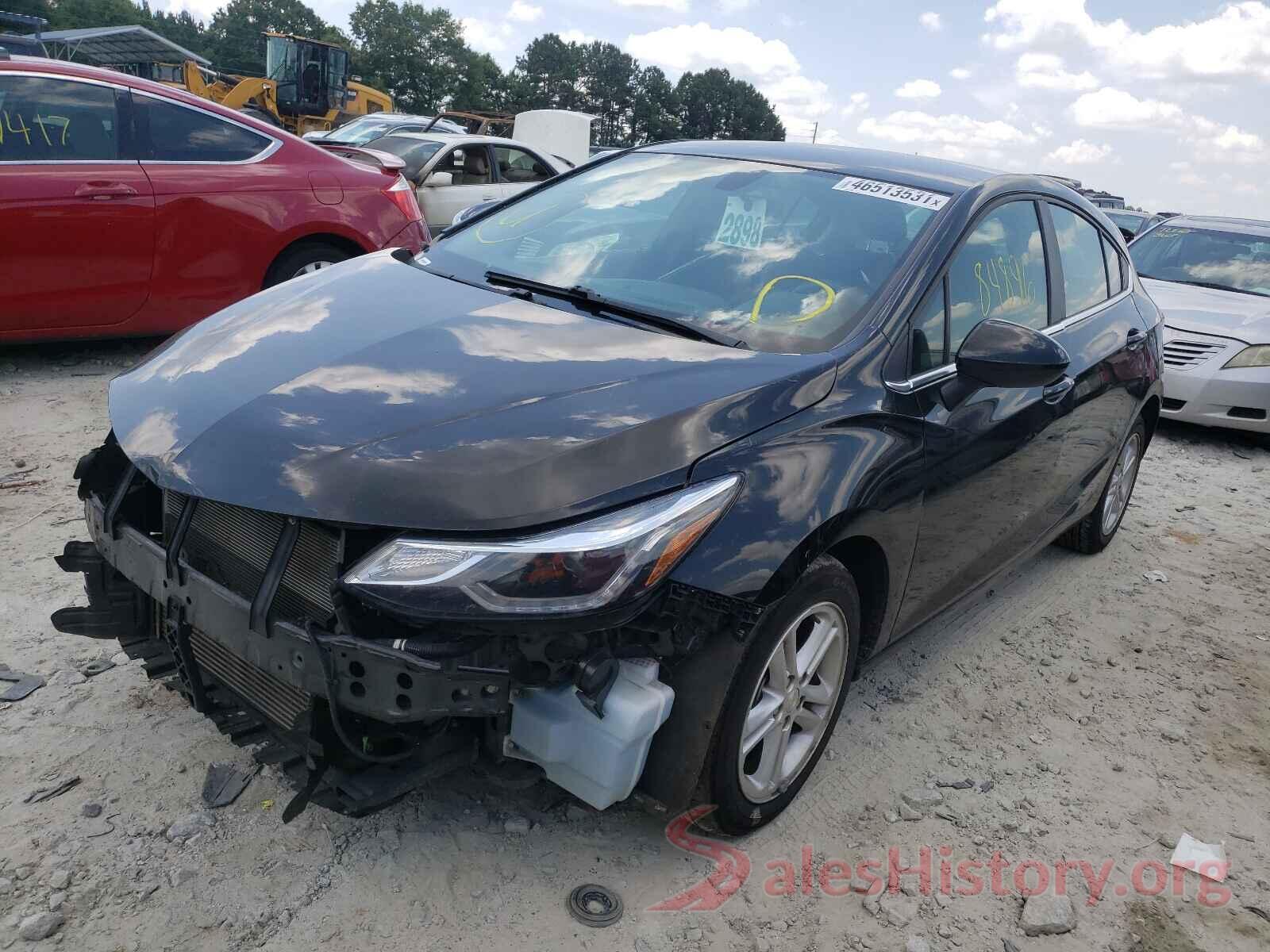 3G1BE6SM1JS610831 2018 CHEVROLET CRUZE