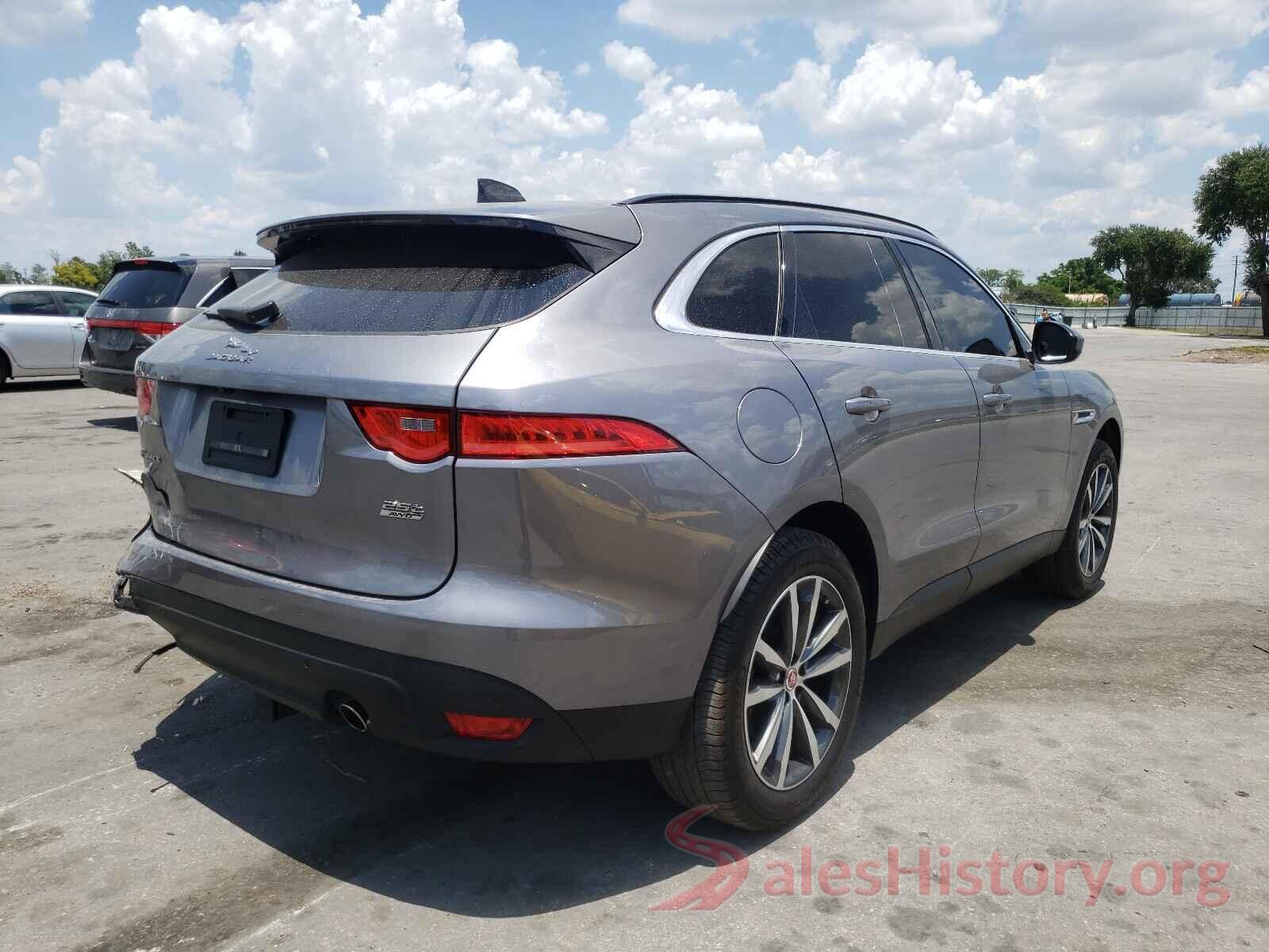 SADCK2FX4LA652601 2020 JAGUAR F-PACE